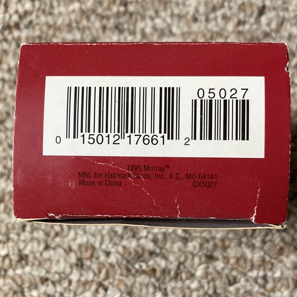 Hallmark Murray Fire Truck Christmas Ornament 1995 - Picture 8 of 9